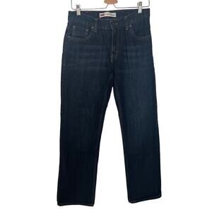 Levi’s 505 dark wash size 16 28x28 100% cotton jeans